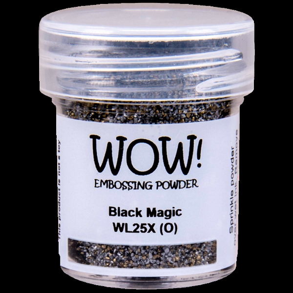 WOW Embossing Pulver - Black Magic